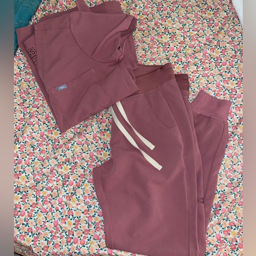 Figs Mauve Catarina & Zamora Joggers